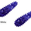 products 1 Star coarse grained Glitter Hair Clip Blue imagelarge