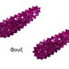 products 1 Star coarse grained Glitter Hair Clip Fuchsia imagelarge