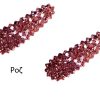 products 1 Star coarse grained Glitter Hair Clip Pink imagelarge