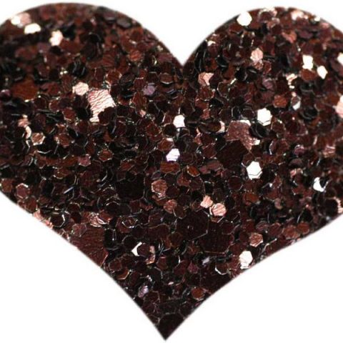 products STAR HEART brown hair clip imagelarge