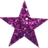 products STARLIGHT coarse grained glitter hair clip Fuchsia imagelarge