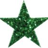 products STARLIGHT coarse grained glitter hair clip Green imagelarge