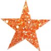 products STARLIGHT coarse grained glitter hair clip Orange imagelarge