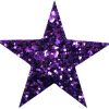 products STARLIGHT coarse grained glitter hair clip Violet imagelarge