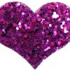 products Star Heart Hair Clip Fuchsia imagelarge