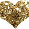 products Star Heart Hair Clip Gold imagelarge