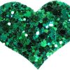 products Star Heart Hair Clip Green imagelarge