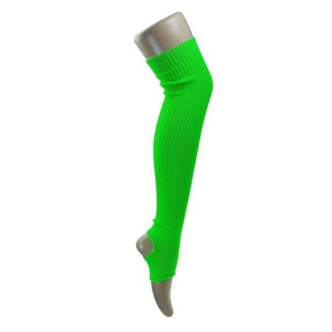 products pridance leg warmer 70 cm fluo green 3098