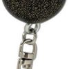 products Mini ball key ring Glitter Black AB imagelarge