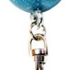 products Mini ball key ring Glitter Light Blue imagelarge