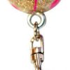 products Mini ball key ring Gold Fluo Pink imagelarge