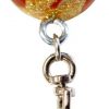 products Mini ball key ring Gold Red imagelarge