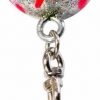 products Mini ball key ring Silver Fluo Pink imagelarge