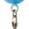products Mini ball key ring Sky Blue Silver imagelarge