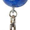 products Miniball key ring Metallic Blue and Silver imagelarge