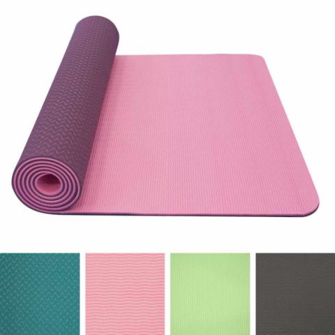 products yoga mat double layer rhythmic house