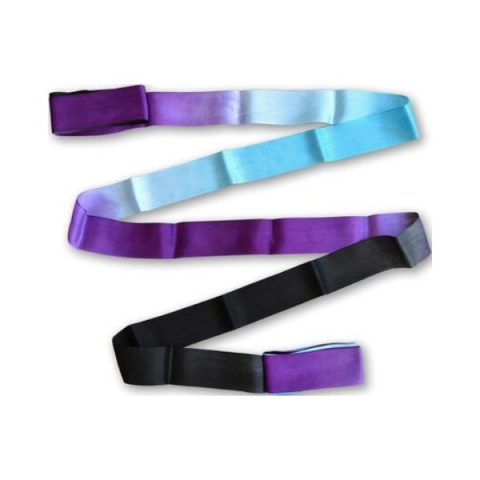 PASTORELLI SHADED ribbon 5 m Black Sky Blue Violet 03230