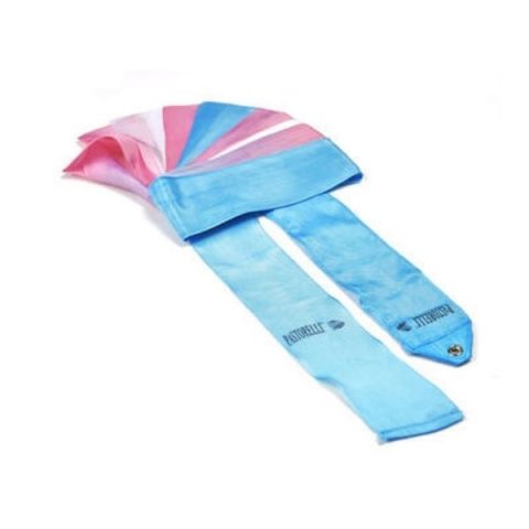 PASTORELLI SHADED ribbon 5 m Sky blue Pink White 03226