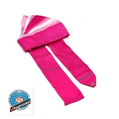 pastorelli ribbon 5m fuxia pink white 03220