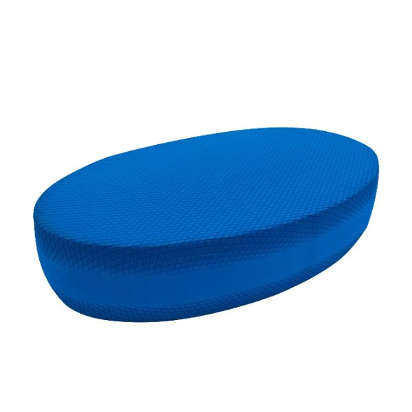 oval balance pad pastorelli blue